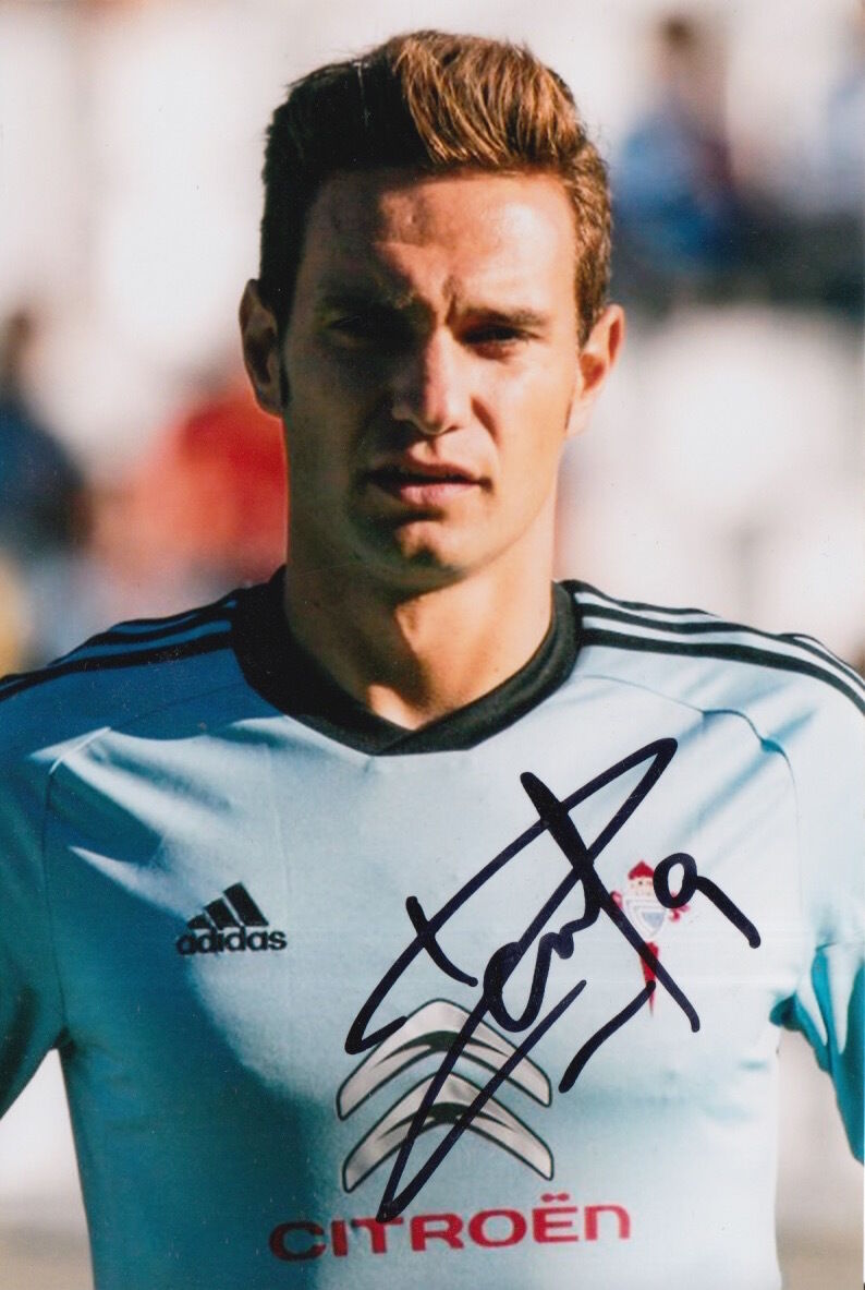 CELTA DE VIGO HAND SIGNED DAVID RODRIGUEZ SANCHEZ 6X4 Photo Poster painting.