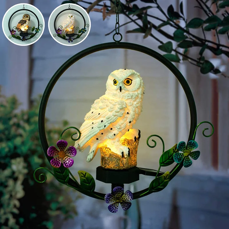 Owl Solar Light Garden Solar Lights