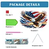 Independence Day American Flag Eagle - 5D DIY Pendant