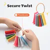 10 Pcs Yoto Card Organizer Reusable Plastic Yoto Accessory Organizer Storage with Ring for Efficient Card Storage & Organization