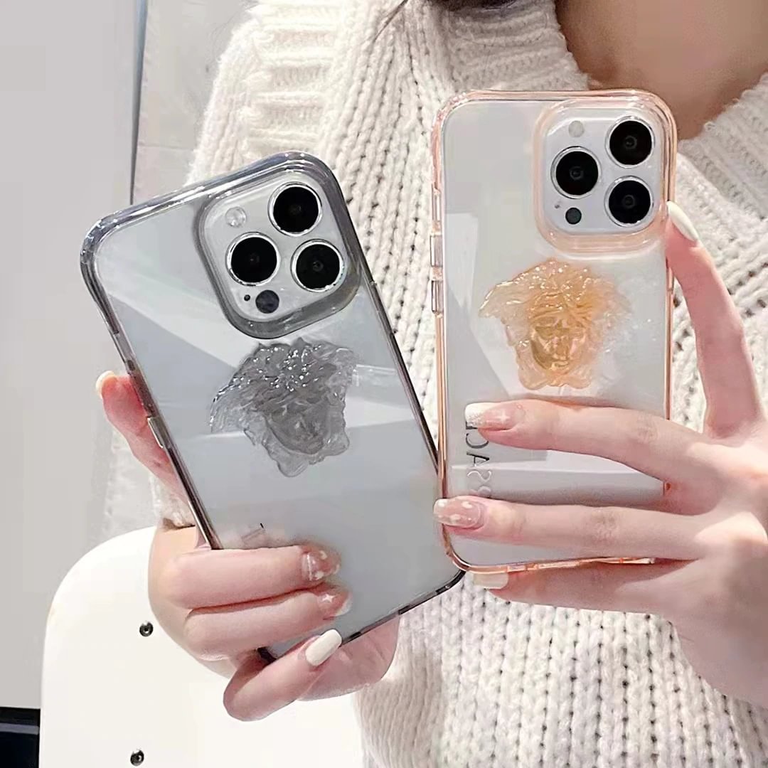 Clear 3D Silicone iPhone Case--[GUCCLV]