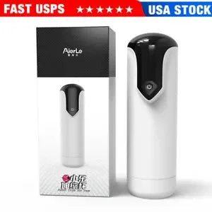 pornhint Pornhint Male Masturbaters Automatic Handsfree Sucking Cup Telescopic Stroker Sex Toys
