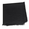 45x45cm Plain Colors Linen Cotton Tassel Napkin for Event Catering
