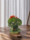 Tree House Flower Pot Bonsai Pot Decorative Resin Multi-Function for Home Office