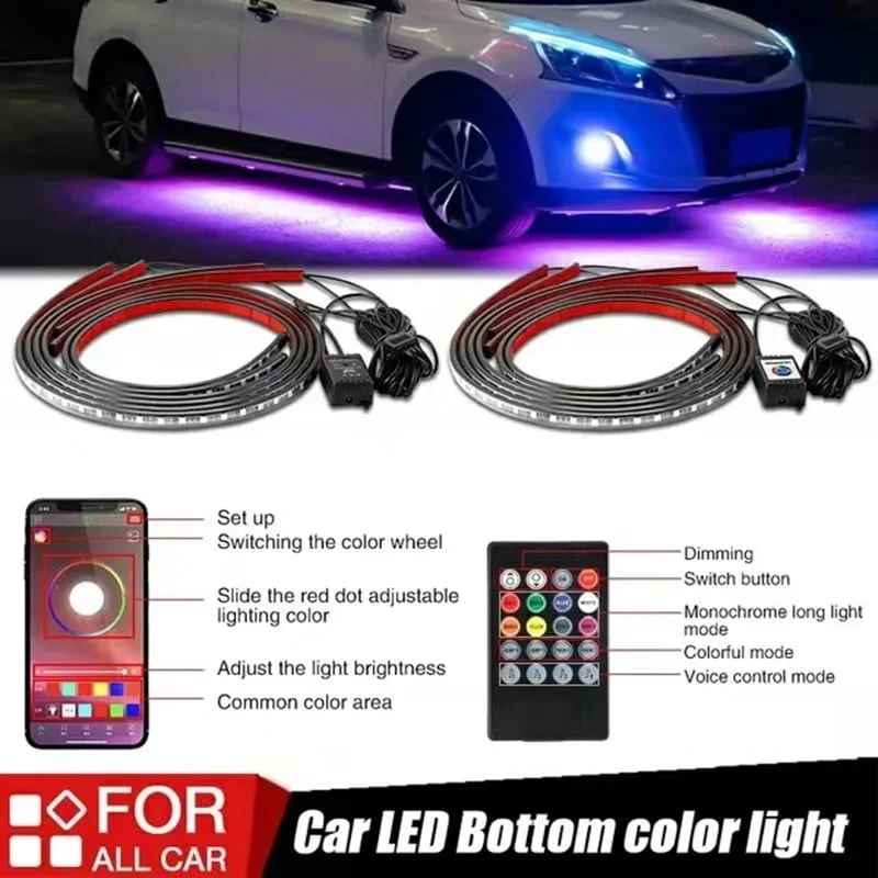 🔥49% OFF🔥 2023 Car Chassis Flexible RGB Waterproof LED Strip Lights