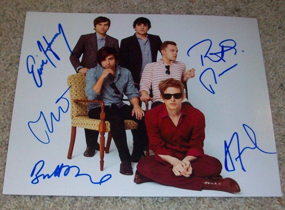 SPOON BAND BRITT DANIEL +4 SIGNED AUTOGRAPH 8x10 Photo Poster painting B w/EXACT PROOF