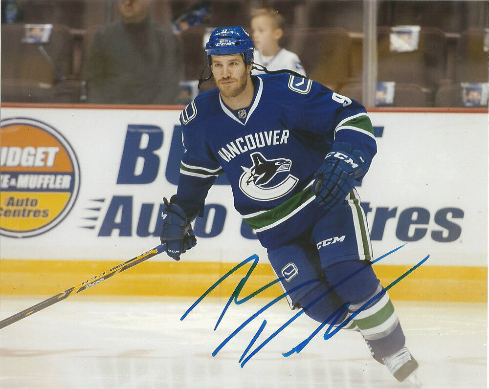 Vancouver Canucks Brandon Prust Signed Autographed 8x10 NHL Photo Poster painting COA C