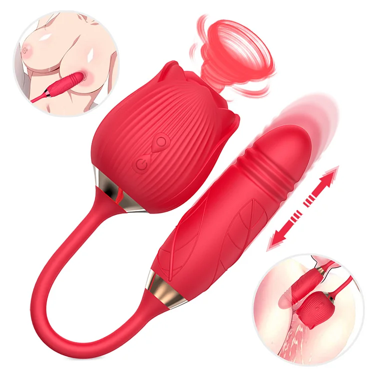 Le jouet Rose avec vibromasseur Bullet