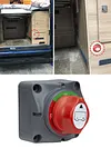 2 Gear 300A Power Battery Selector Switch Disconnect for Car RV Truck Yacht
