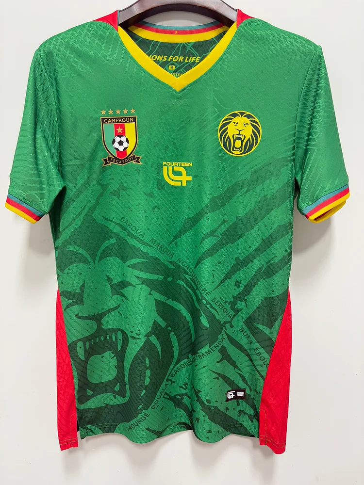 Fans 25/26 Cameroon National Team Home Football Jersey