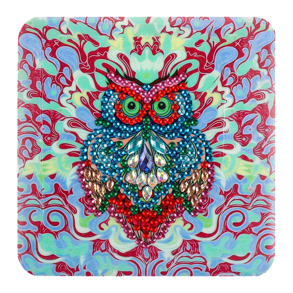 

Owl Veiling - 5D DIY Craft Storage Box - 11*11CM, 501 Original