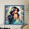 Disney Princess Jasmine-18CT Stamped Cross Stitch 50*50cm/19.69*19.69in tapestrymarket