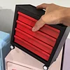 Mini Furniture File Cabinet Desktop Decorative Cabinet