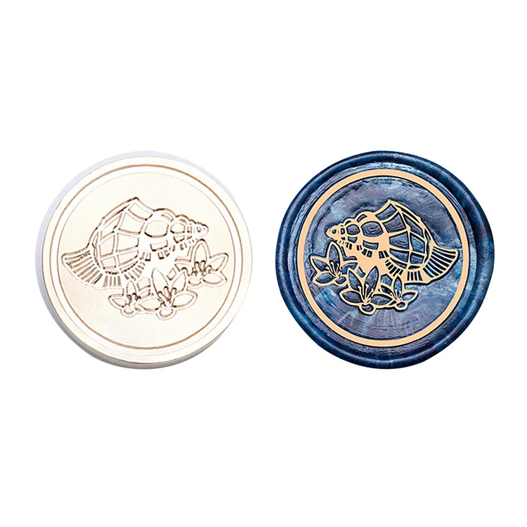 Diy Fire Lacquer Round Sealing Wax Stamp Head gbfke