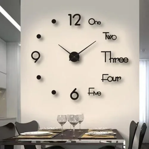 MODERN DIY PUNCH-FREE WALL CLOCK