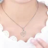Gardez-moi dans votre coeur - Collier coeur de luxe