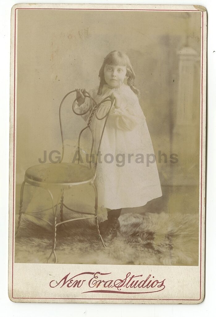 19th Century Children - 19th Century Cabinet Card Photo Poster paintinggraph - Chicago, IL