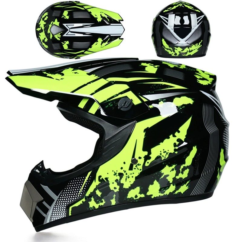 Unisex Motorcycle Off-road Racing Helmet For All Seasons