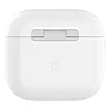 For Airpods 4th Generation Wireless Charger Case Replacement USB-C/Wireless Charging BT Earphones Charging Box 450mAh Headphone Storage Charger Box Without Earbuds