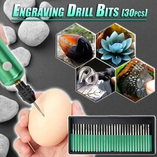 Engraving Drill Bits (30pcs)