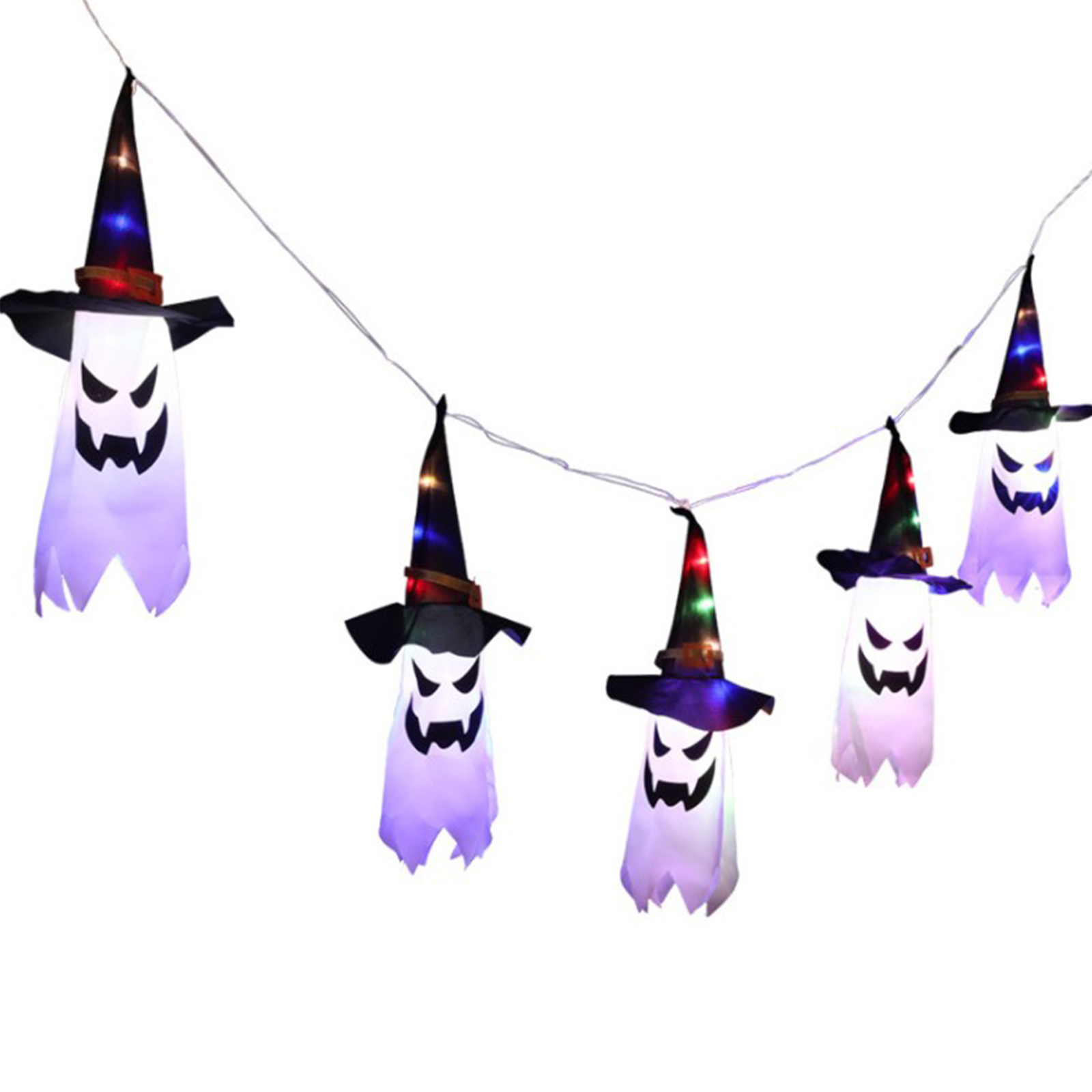 

Halloween Witch Hat String Light Yard Waterproof Lighted Glowing Witch Hat, 501 Original