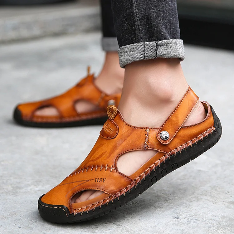 Men's casual slip-on slippers  Stunahome.com