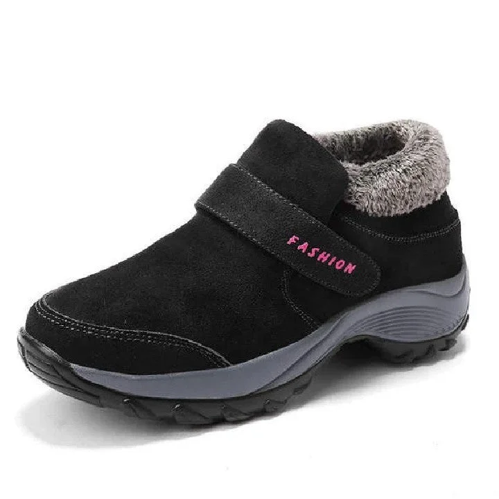 Women Plush Orthopedic Ankle Hiking Boots