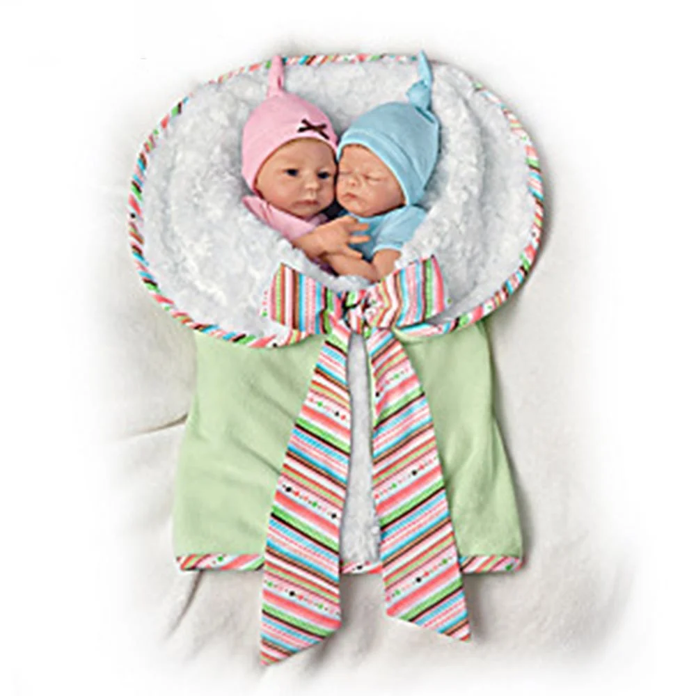 17''&nbsp;Vernon&nbsp;and&nbsp;Sabela&nbsp;Truly&nbsp;Twins&nbsp;Baby&nbsp;Girl&nbsp;Dolls Toy