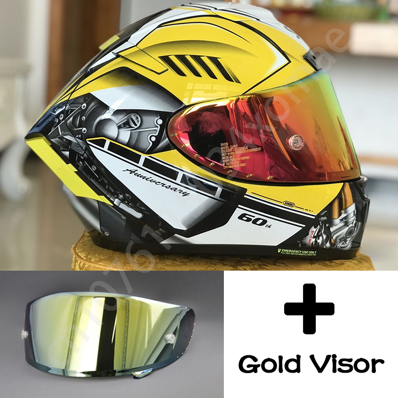 Shoei Motorcycle Full Face Helmet X-Spirit III YZF-R1M Special Edition Copy Helmet X-Fourteen Sports Racing Equipage Motorcycle Helm