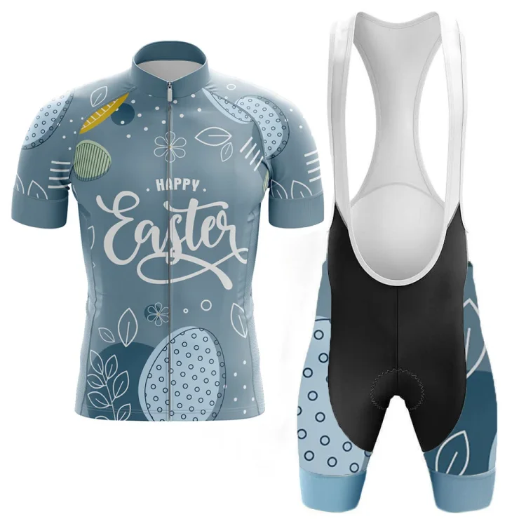 Happy Easter Men's Short Sleeve Cycling Kit