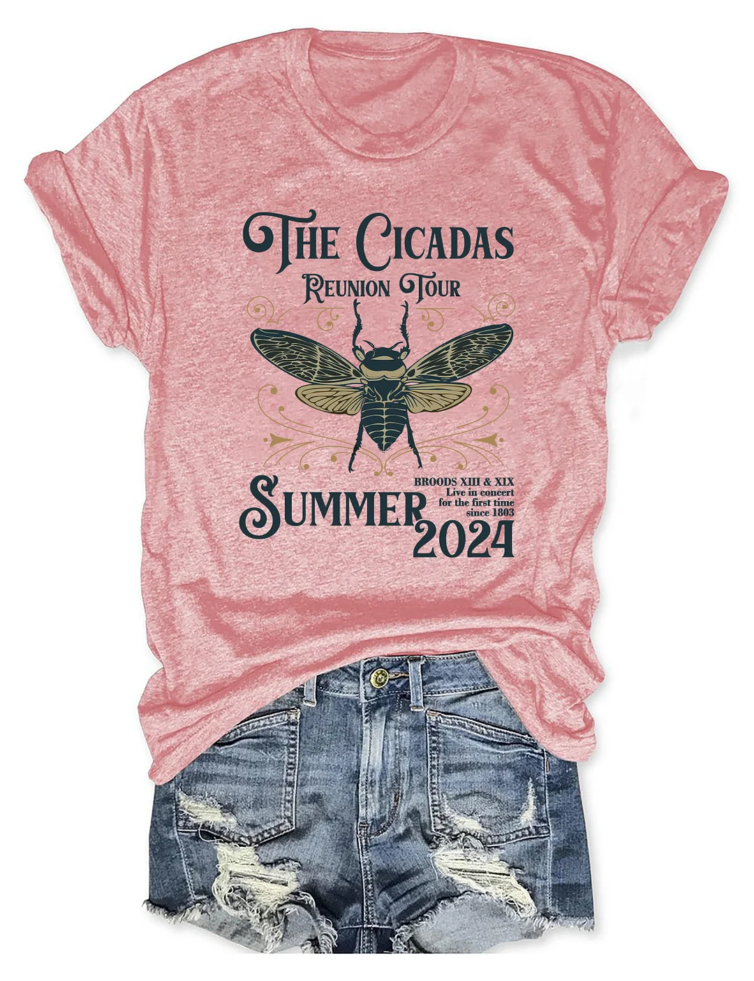 The Cicadas Reunion Tour Summer 2024 T-shirt