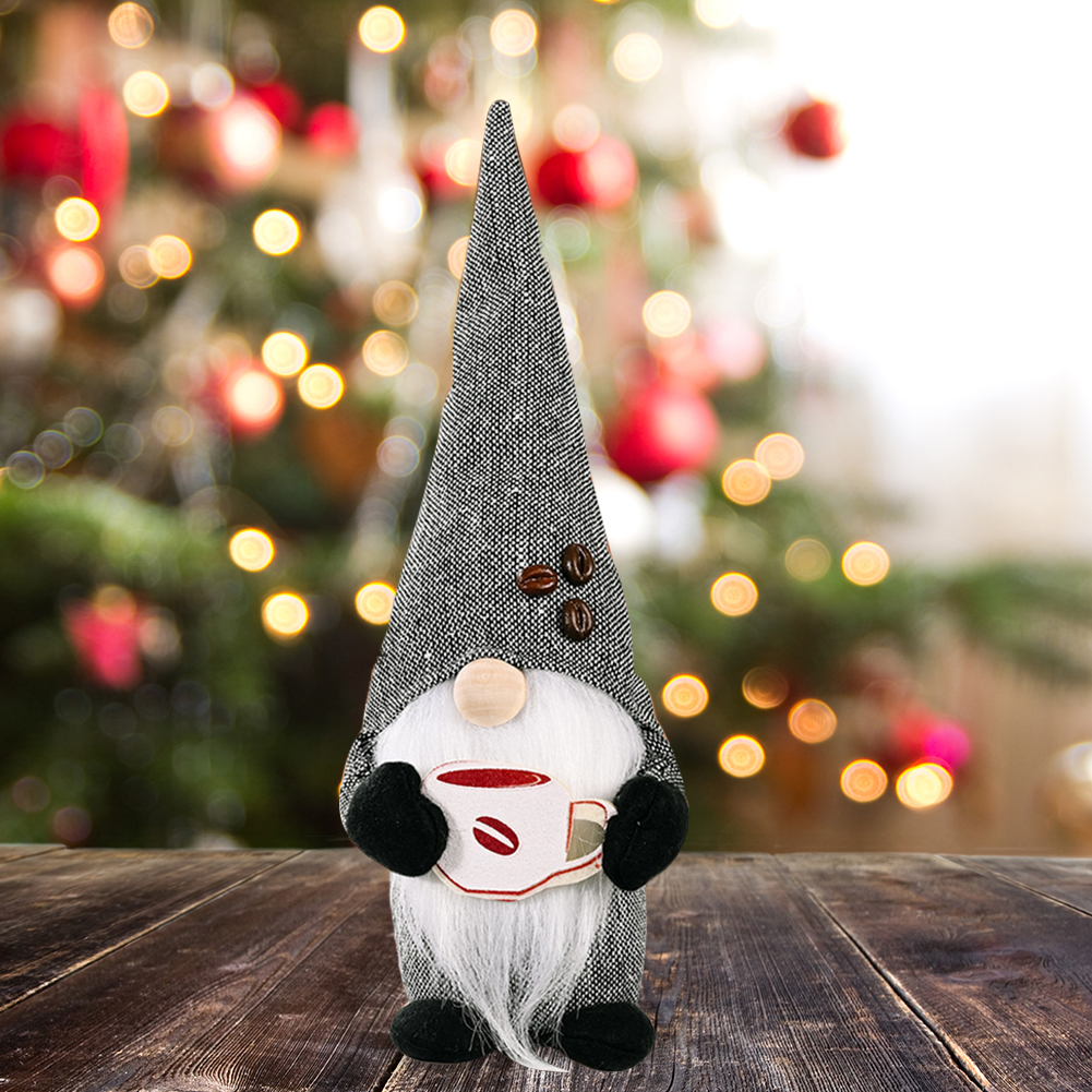 

Standing Faceless Dwarf Plush Dolls Halloween Ornament Party Home Decor, 501 Original