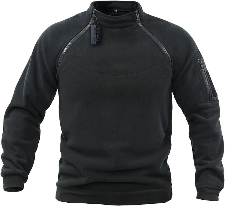 ZAPT Tactical Fleece Jacket Military Polartec Thermal Pro Thick Warm Tech Fleece