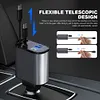 4 in 1 USB Car Charger Socket 86W Telescopic Power Outlet PD QC3.0 (2 Type C)