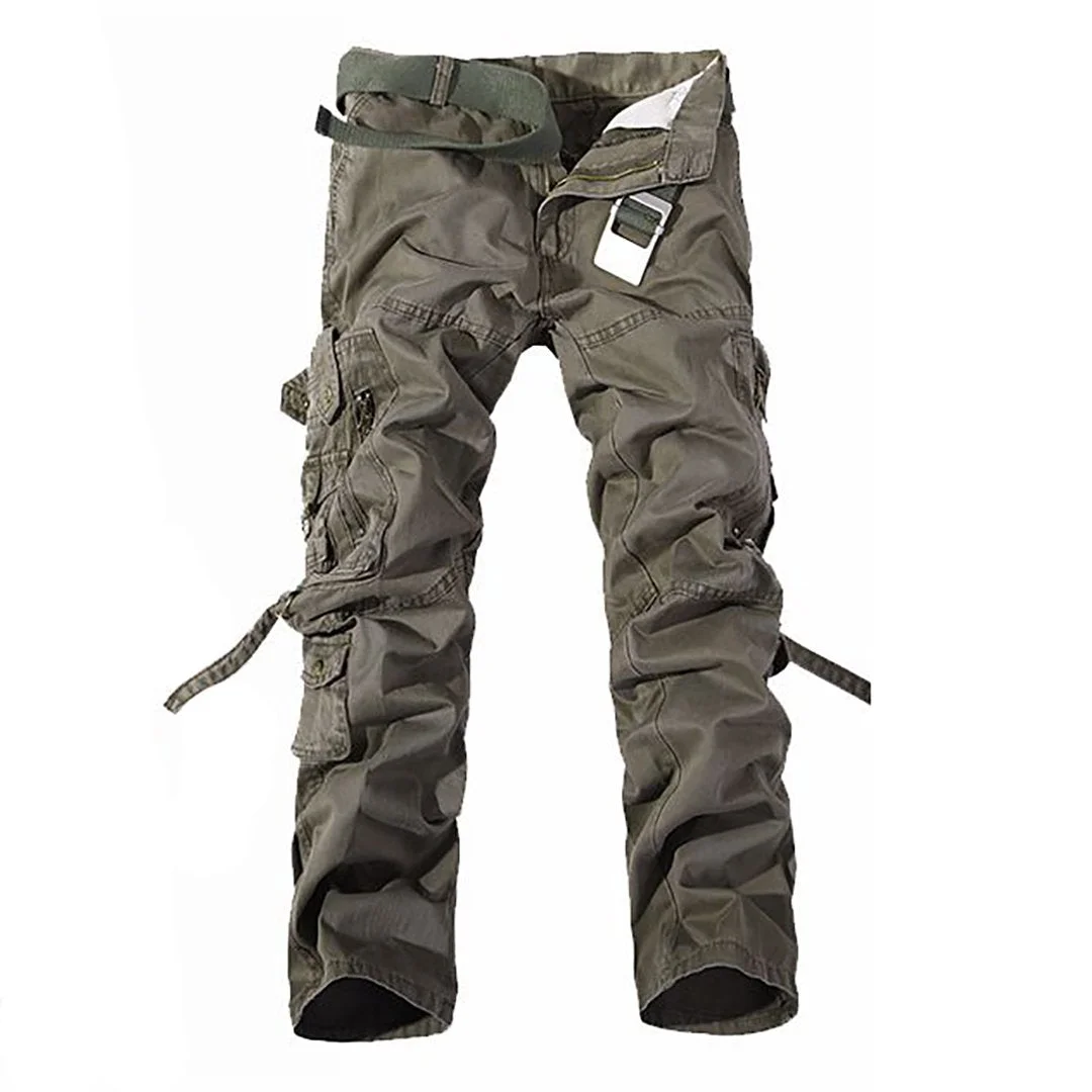 Men S Military Tactical Cargo Pants Multi Pocket Cotton Cargo Pants