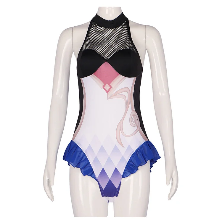 Genshin Impact Ganyu Outfits Cosplay Costume Swimsuit Halloween Carnival Suit
