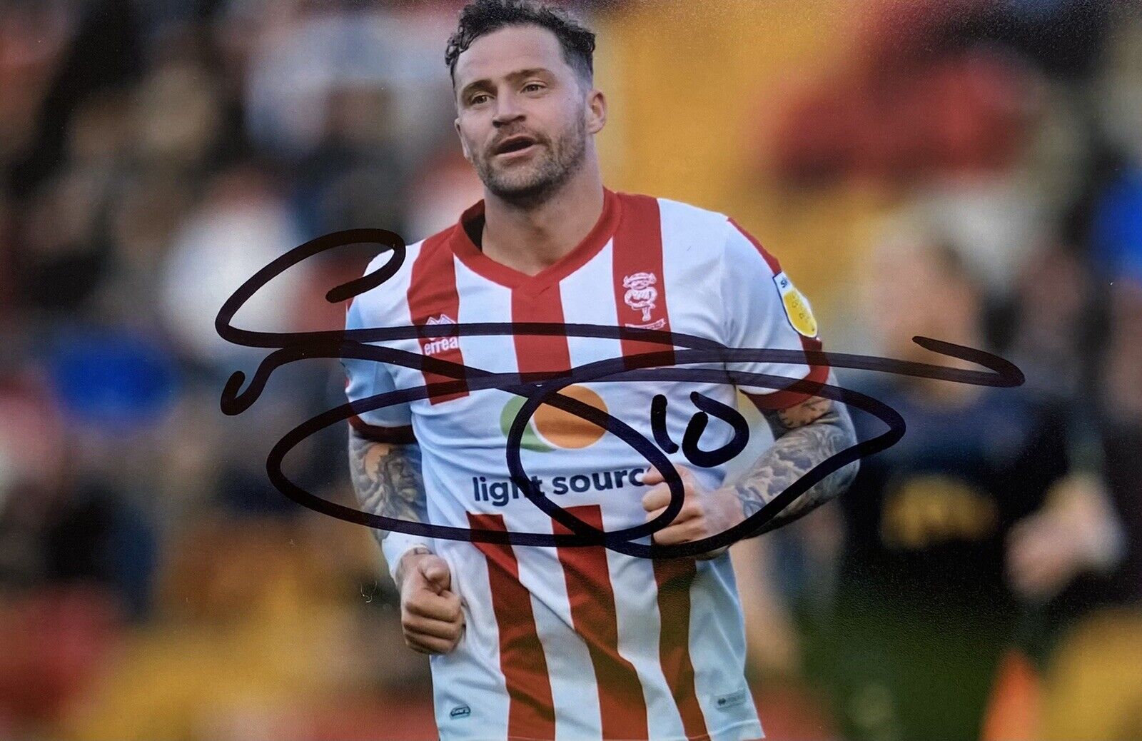 Chris Maguire Genuine Hand Signed Lincoln City 6X4 Photo Poster painting 3