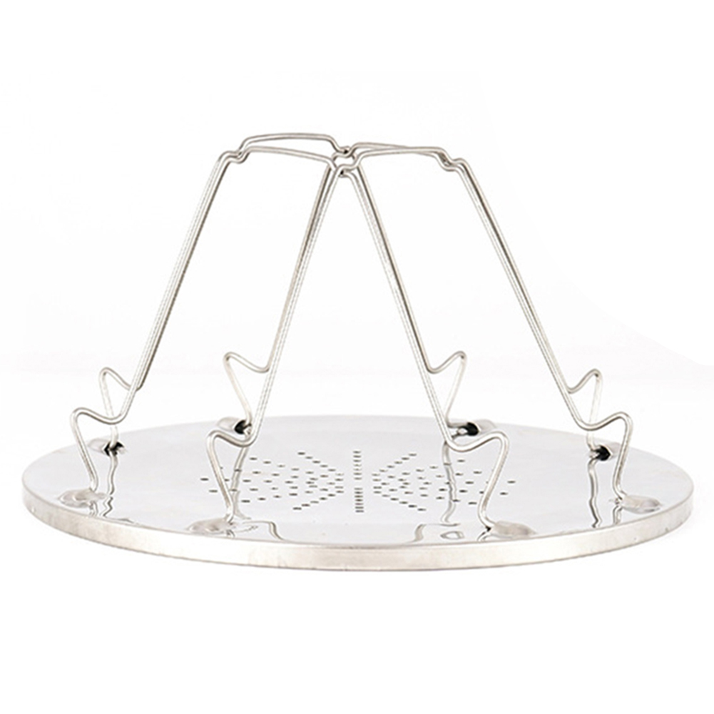 

4 Slice Outdoor Camping BBQ Toaster Tray Foldable Bread Toast Rack Grill, 501 Original