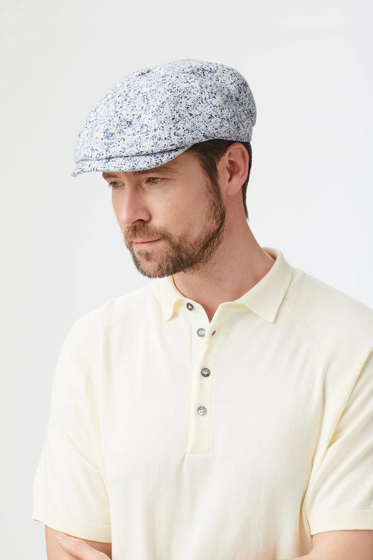 Austin Blue Bakerboy Cap