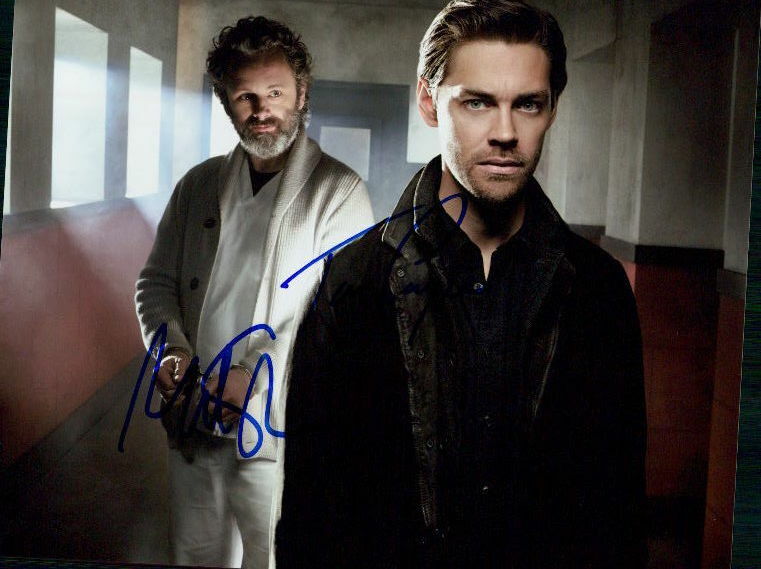 Prodigal Son (Michael Sheen & Tom Payne) signed 8x10 Photo Poster painting in-person