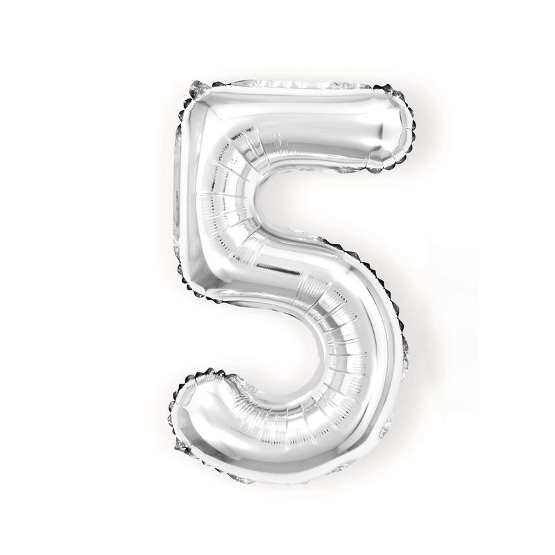 Birthday Number Aluminum Film Party Balloon
