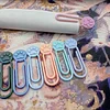 2Pcs Diamond Painting Organizer Clamp with Anti-Roll and Fixed Design Clips for Gem Art