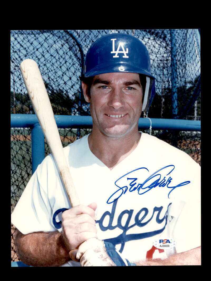 Steve Garvey PSA DNA Coa Signed 8x10 Photo Poster painting Dodgers Autograph