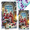 Santa Claus Couple - Diamond Painting - Full Round Drill (Canvas|40*70cm)