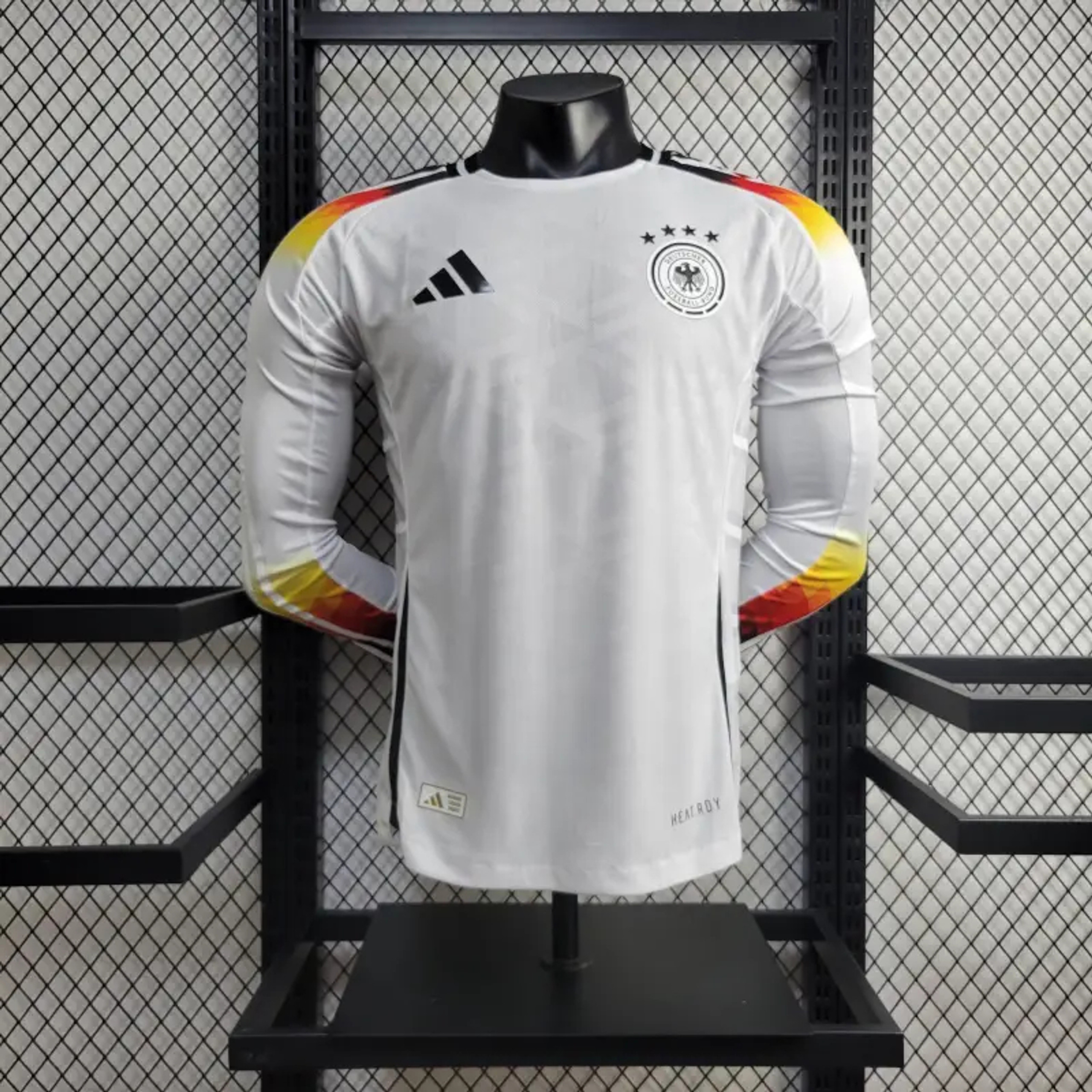 Player Version Germany Euro 2024 Home Long Sleeve Jersey mysite