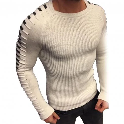 6size S- 3XL Knitted Sweater Slim Warm Keeping Top Winter Men Pullover for Daily Fashion 2020 Men Sweater O-Neck Male Pullovers