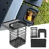 Camping IGT Chopstick Basket with Storage Bag IGT Table Accessories (Black)