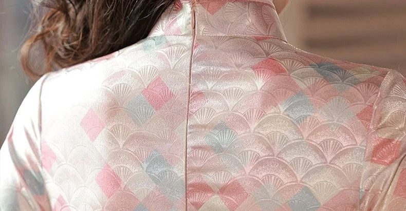 Summer collection, modern midi Qipao