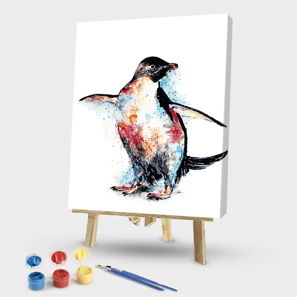 

40*50CM Paint By Numbers-Penguin, 501 Original