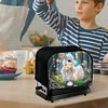 Special Shaped Colorful Animal 5D DIY Diamond Painting Toaster Cover for Kitchen